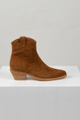 Eerika Ankle Boot Tan Suede