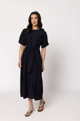 Engagement Dress Navy