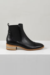 Forda Ankle Boot Black Leather