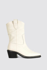FEVER BOOT ALMOND LEATHER