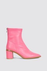 HUSH BOOT PINK LEATHER