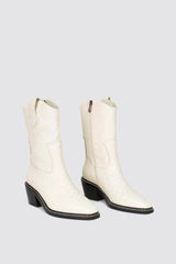 FEVER BOOT ALMOND LEATHER
