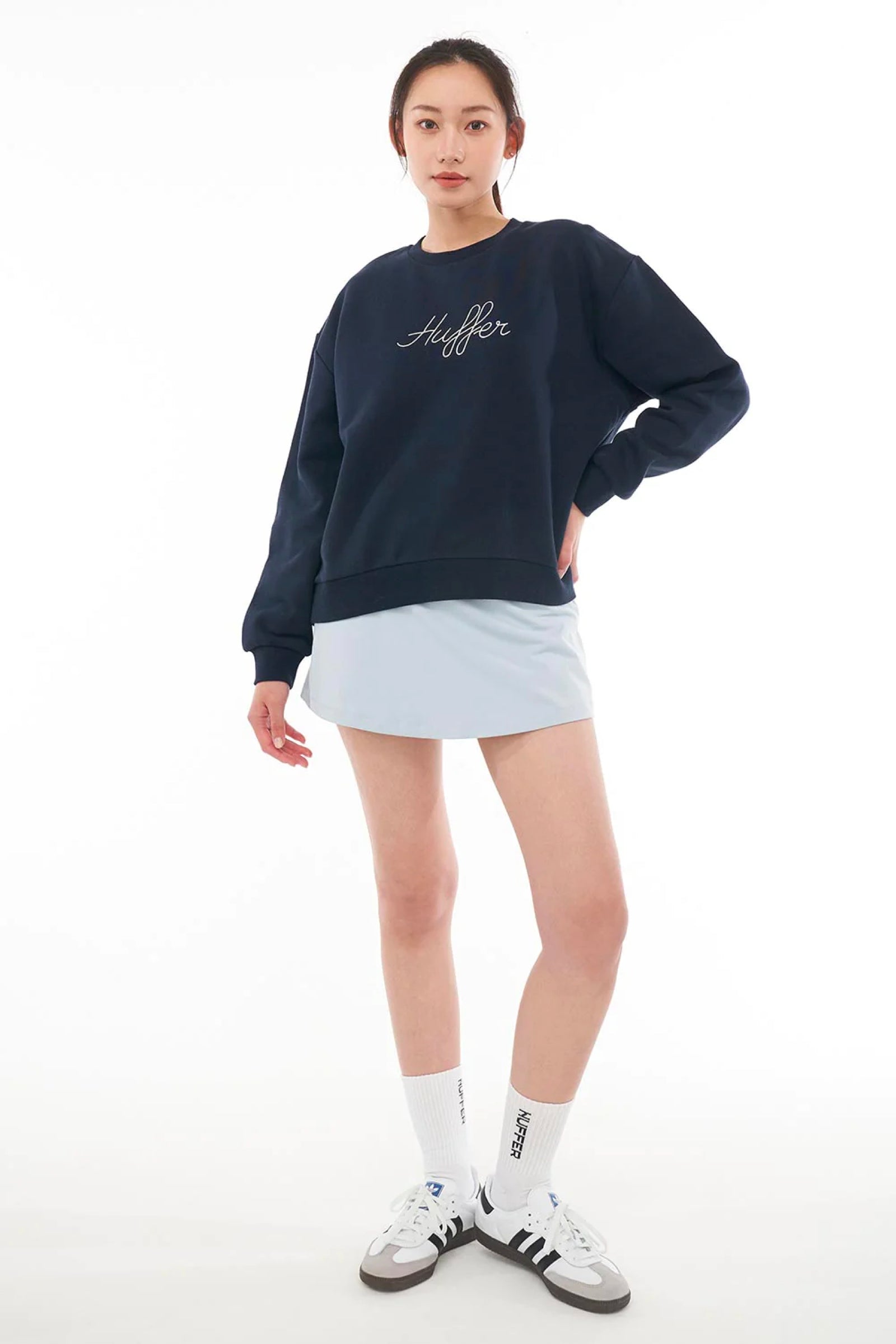 SLOUCH CREW 350/VOLLEY - MIDNIGHT