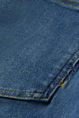 High Five Jean Classic Blue stitch detail
