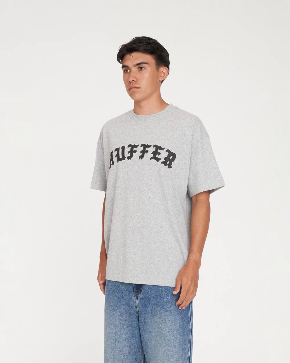 BLOCK TEE 220 BOLDE GREY MARLE