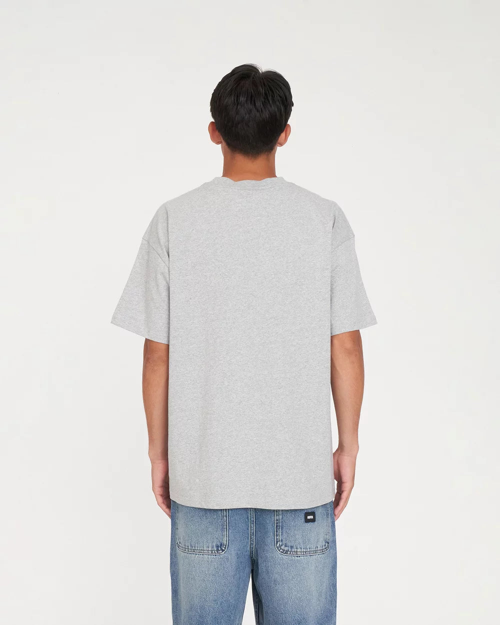 BLOCK TEE 220 BOLDE GREY MARLE