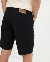 MODOWN CANVAS 5 POCKET SHORT BLACK