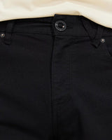 MODOWN CANVAS 5 POCKET SHORT BLACK