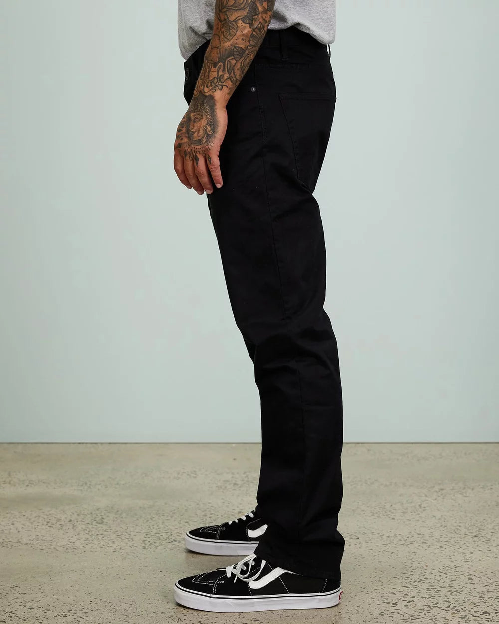 SOLVER LITE 5 POCKET PANT BLACK