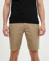 MODOWN CANVAS 5 POCKET SHORT KHAKI
