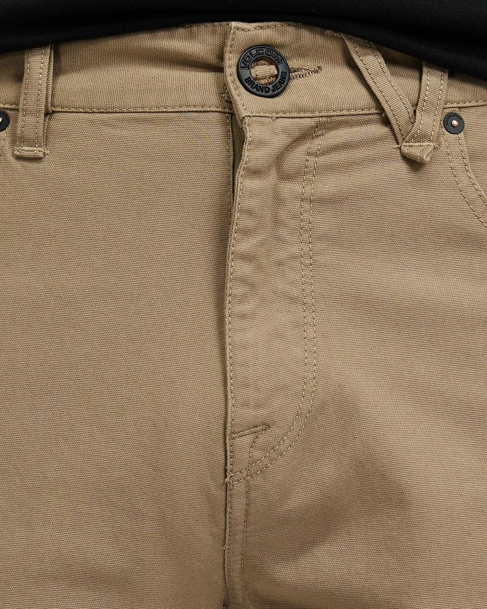 MODOWN CANVAS 5 POCKET SHORT KHAKI