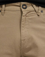 MODOWN CANVAS 5 POCKET SHORT KHAKI