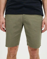 MODOWN CANVAS 5 POCKET SHORT ARMY GREEN COMBO