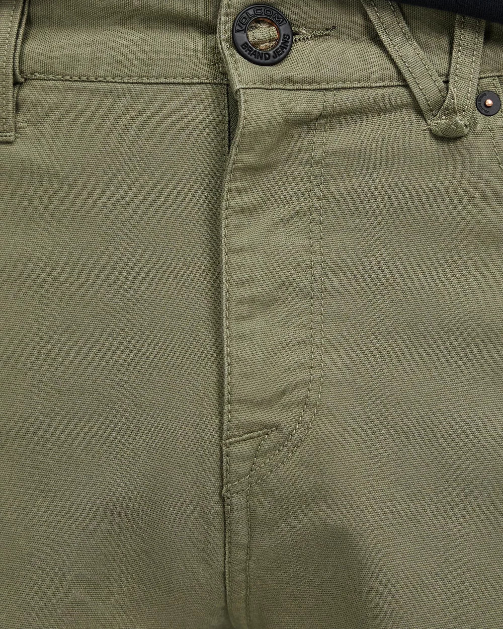 MODOWN CANVAS 5 POCKET SHORT ARMY GREEN COMBO