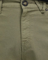 MODOWN CANVAS 5 POCKET SHORT ARMY GREEN COMBO