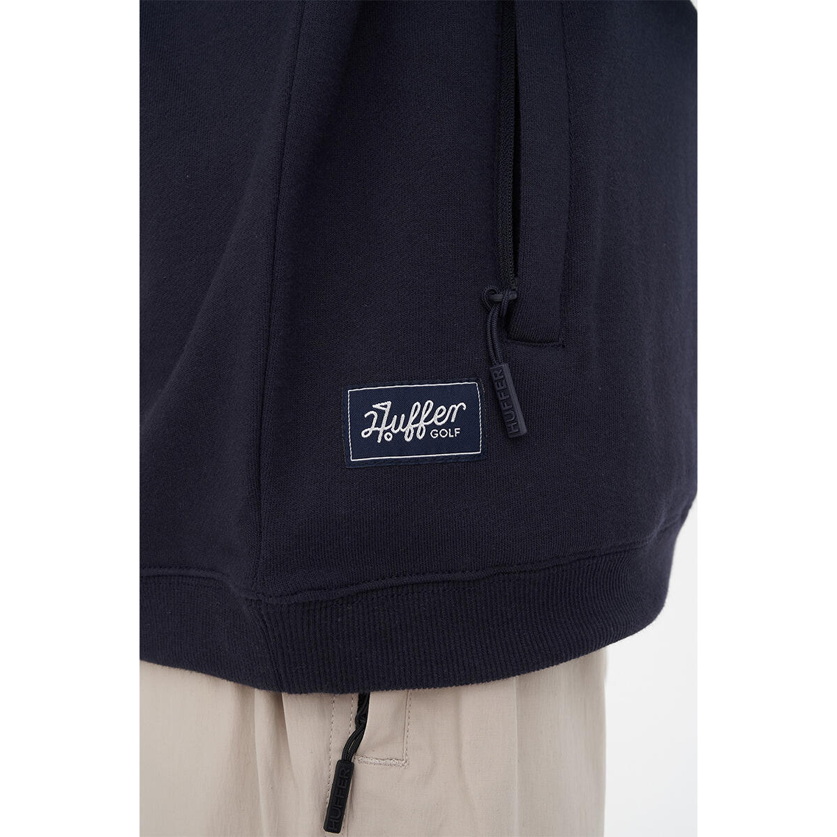 MENS CLUB 1/4 ZIP FLEECE NAVY