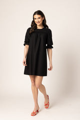 Noble Shift Dress Black