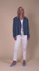 FREYA CROP TRENCH DENIM