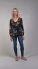 ELSIE TOP BOTANICAL BLACK