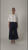 STUDIO CROP PANT NAVY