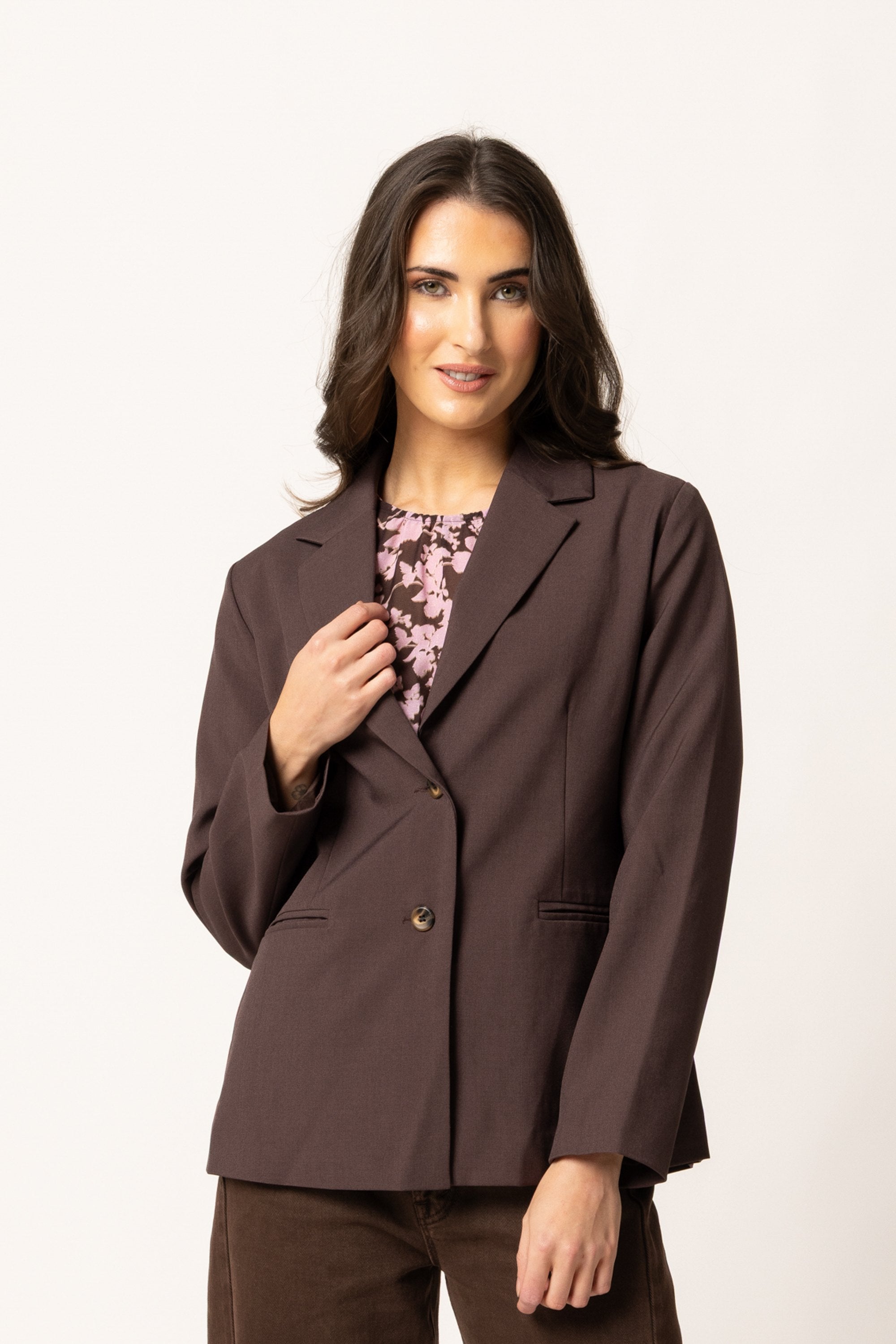 Relaxed Blazer Cacao