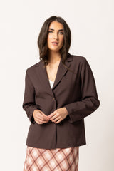 Relaxed Blazer Cacao