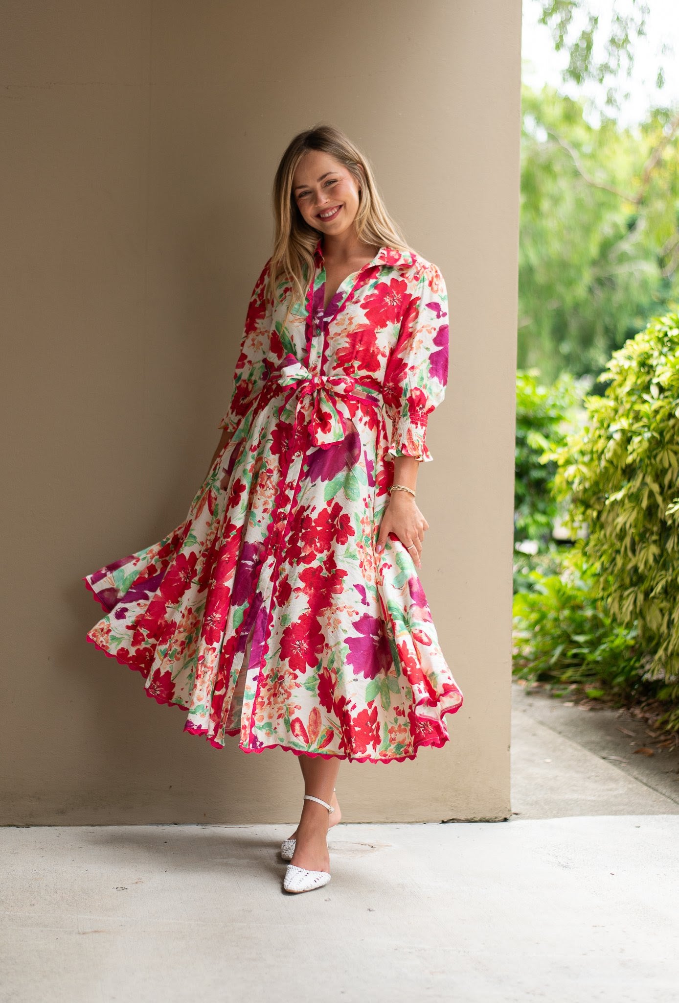 FREDDIE DRESS FLORAL PRE ORDER