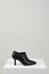 LAZEL ANKLE BOOT BLACK LEATHER