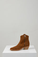 EERIKA ANKLE BOOT TAN SUEDE