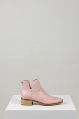 FOLSOMS ANKLE BOOT BLUSH PINK LEATHER