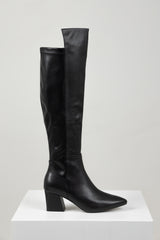 MARNIN LONG BOOT BLACK LEATHER