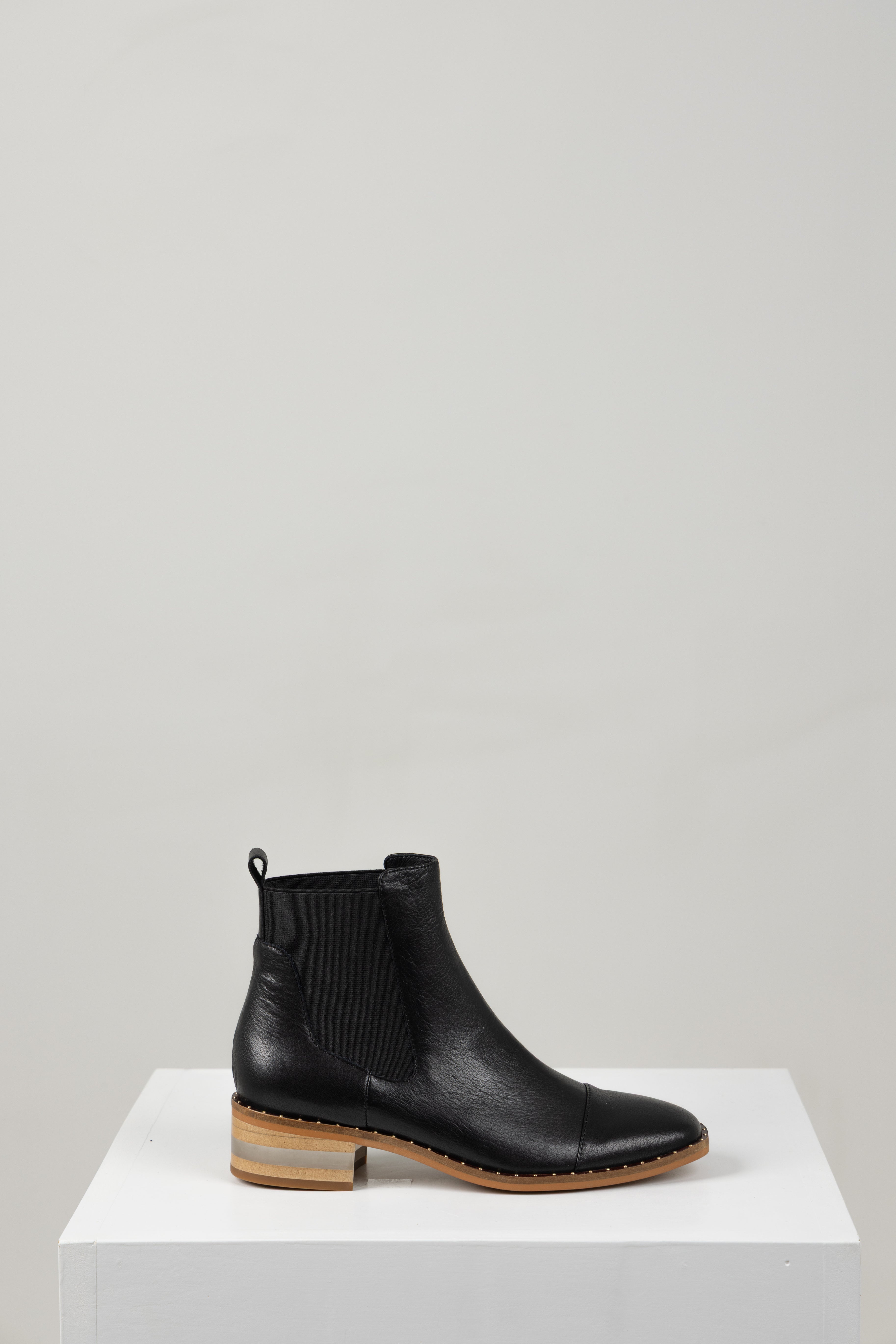 FORDA ANKLE BOOT BLACK LEATHER
