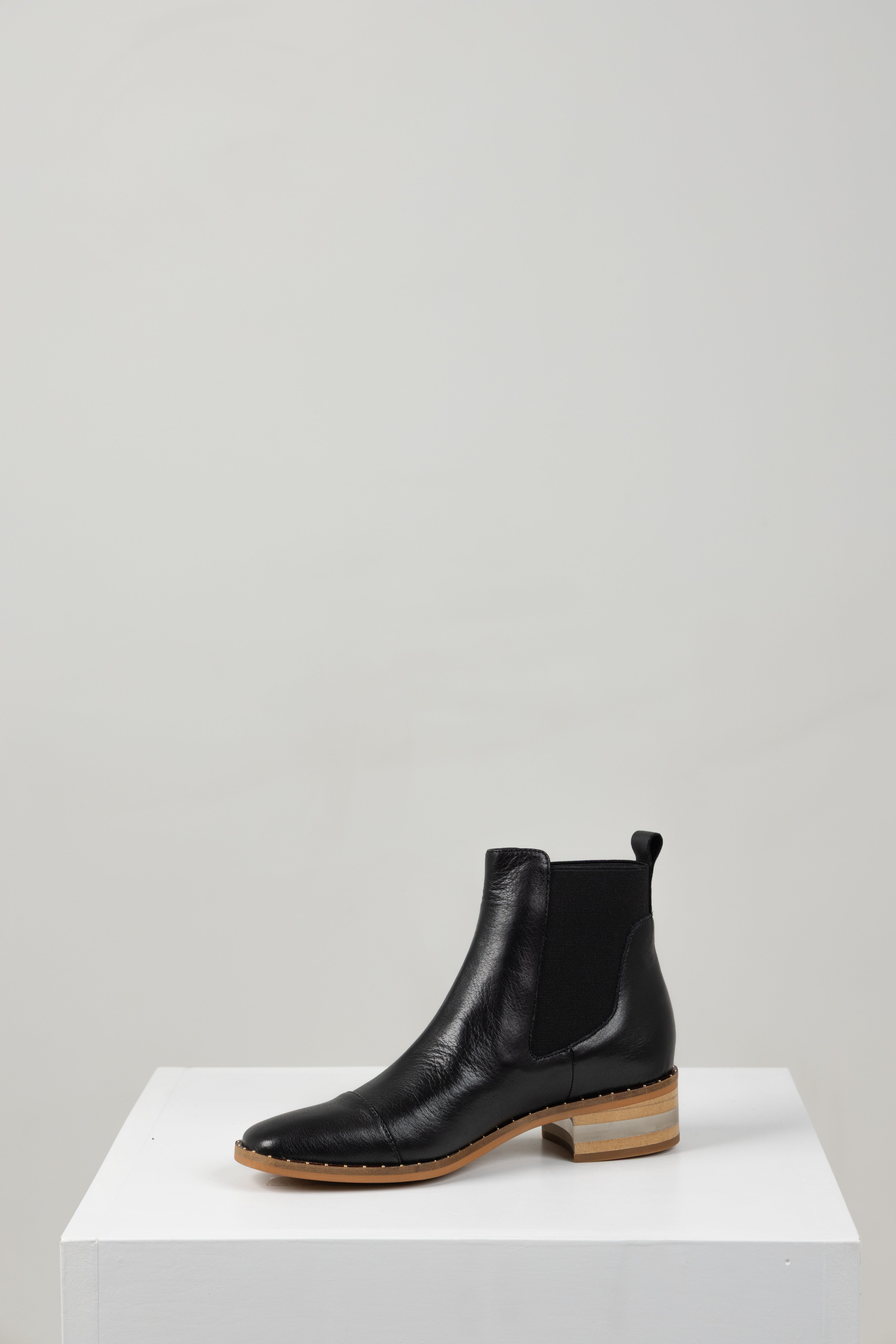 FORDA ANKLE BOOT BLACK LEATHER