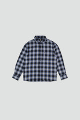 Psycho Flannel Shirt Light Navy