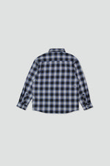 Psycho Flannel Shirt Light Navy