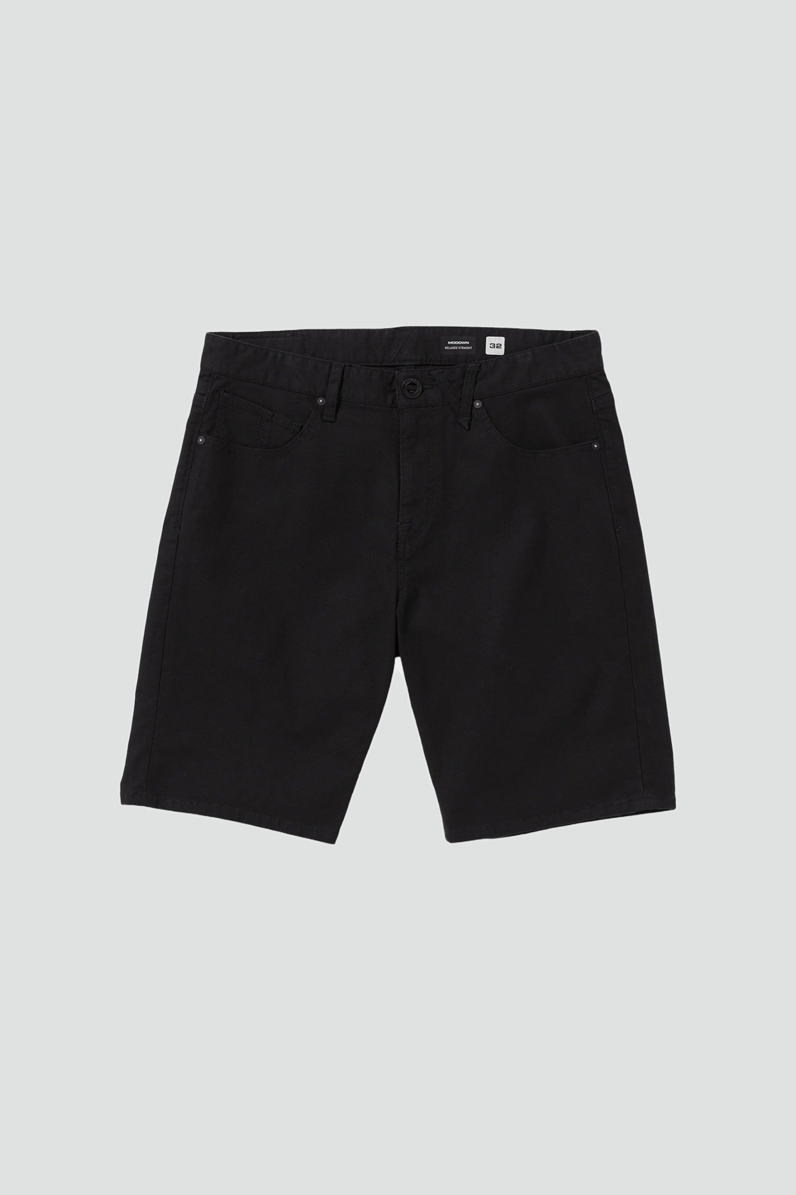 Modown Canvas 5 Pocket Short Black