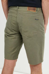 Modown Canvas 5 Pocket Short Army Green Combo