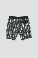 Shaken Stirred Stoney 19" Boardshort Black