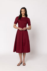Vogue Dress Wine