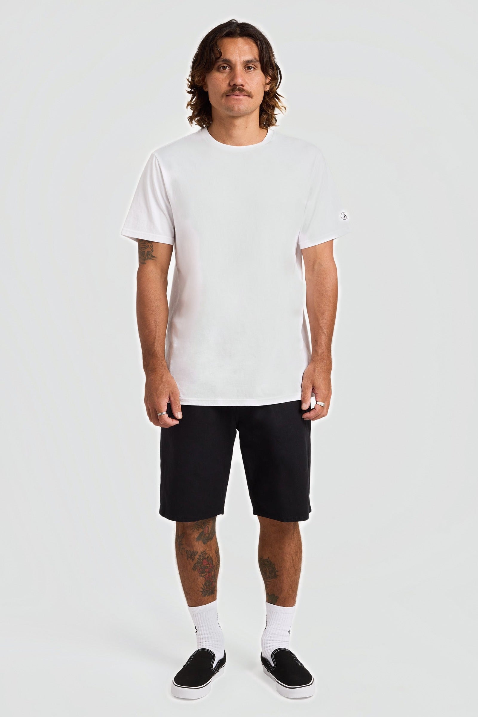 Modown Canvas 5 Pocket Short Black