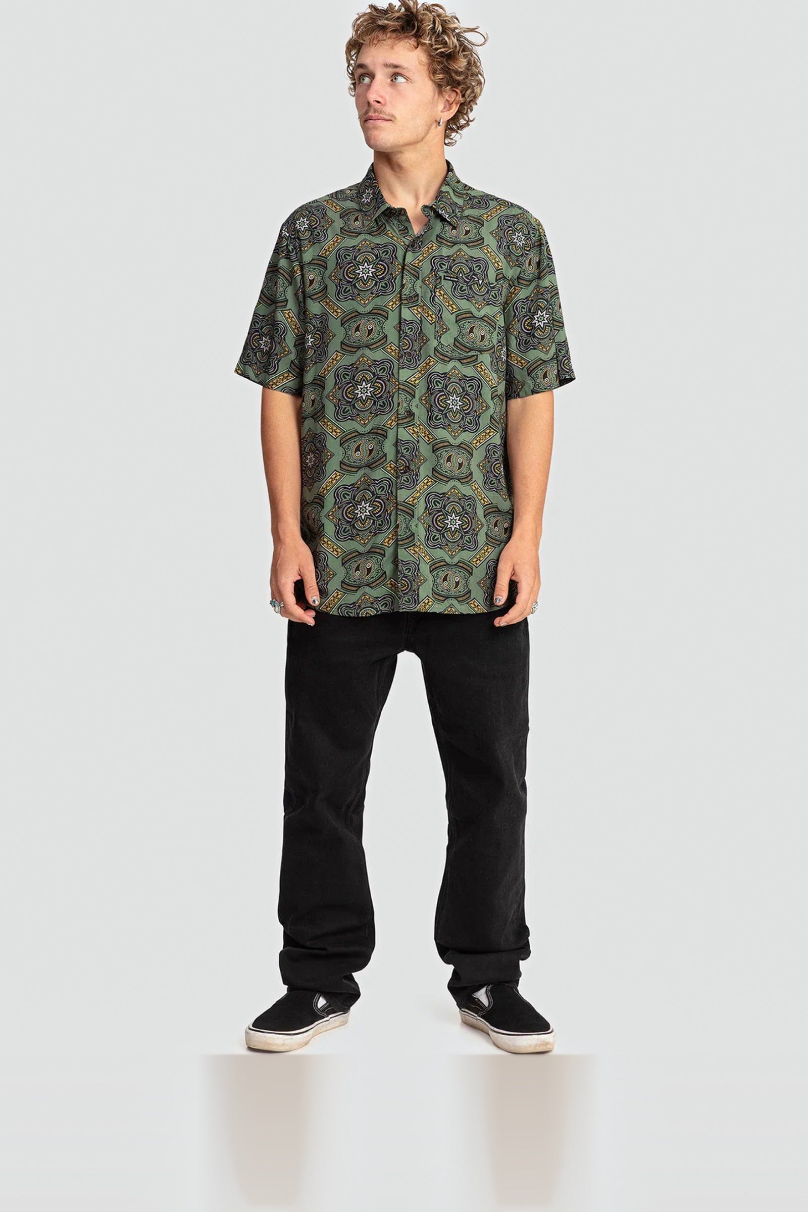 Gazer Short Sleeve Shirt Agave