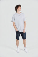 Solid Tee Grey Marle