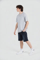 Solid Tee Grey Marle