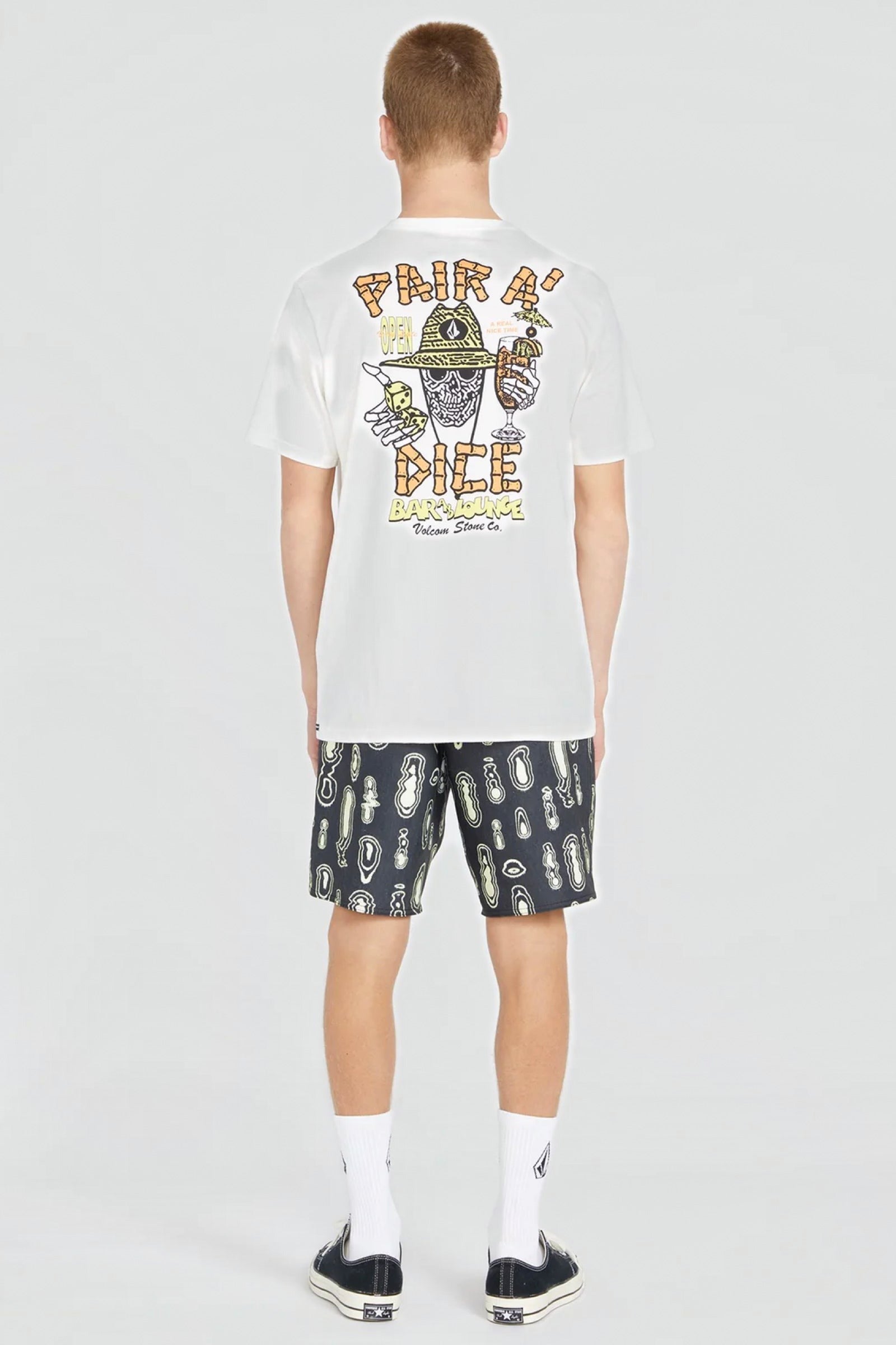 Shaken Stirred Stoney 19" Boardshort Black