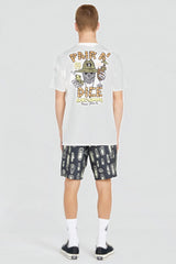 Shaken Stirred Stoney 19" Boardshort Black