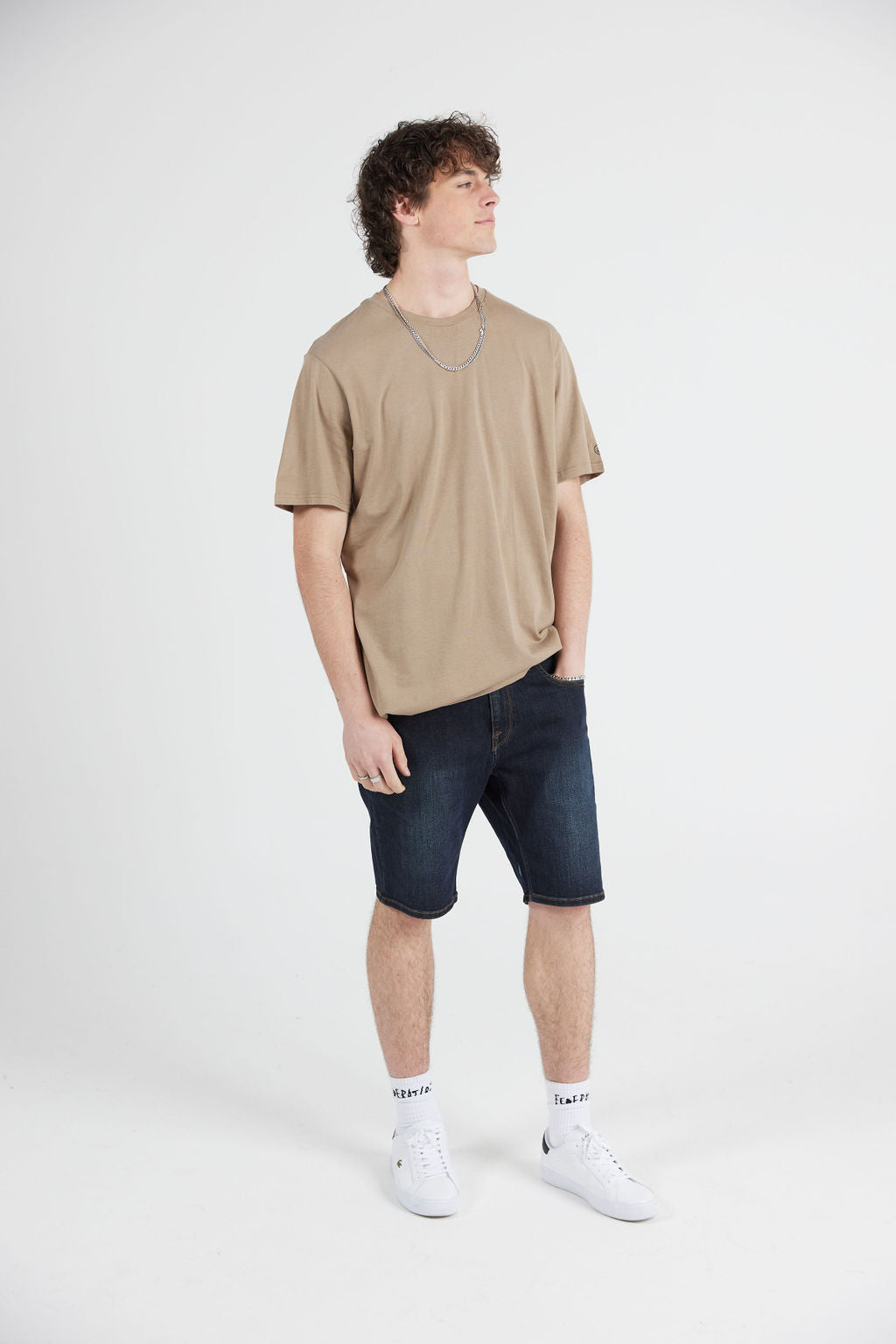 MENS SOLID TEE - DESERT TAUPE (2FOR60)