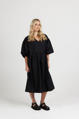 CALI DRESS - BLACK (EXCLUSIVE TO BLANK SPACE)